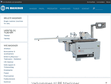 Tablet Screenshot of pemaskiner.dk